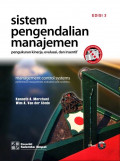 Sistem Pengendalian Manajemen: Pengukuran Kinerja, Evaluasi dan Insentif