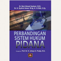 Perbandingan Sistem Hukum Pidana